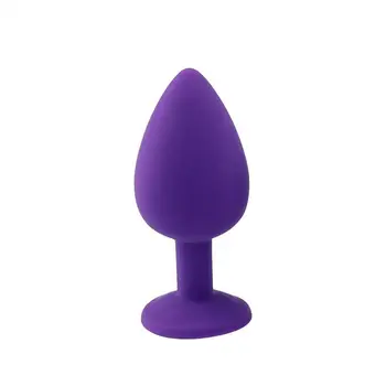 Anal Plug Stras Impermeabil Design 3 Culori Anal Plug jucarii Sexuale pentru Cupluri