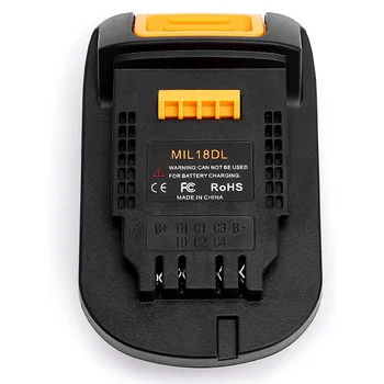 MIL18DL Baterie Adaptor Convertor pentru Milwaukee M18 18V Li-ion Converti Pentru Dewalt 18V 20V Baterie Li-ion Power Tools