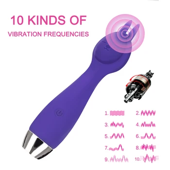 10 Viteza AV Stick Vibrator Vibrator de sex Feminin Masturbator Stimularea Clitorisului Adult Produse Jucarii Sexuale pentru Femei