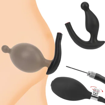 Gonflabile Butt Plug Anal Dilatator Vibrator Pompa de G-spot de Prostata pentru Masaj Jucarii Sexuale pentru Bărbat Femei Produse pentru Adulți