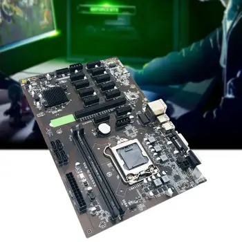 Negru Durabil B250 BTC Consum Redus de Energie DDR4 Masina de Minerit Placa de baza Încredere Miniere Placa de baza mai Multe Porturi pentru PC