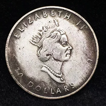 Canada Original de Aur Monede de Argint Medalie Album monede Regina Elisabeta a II-a de Colecție Colecție de Frunze de Dolari Monede monedas Cadouri