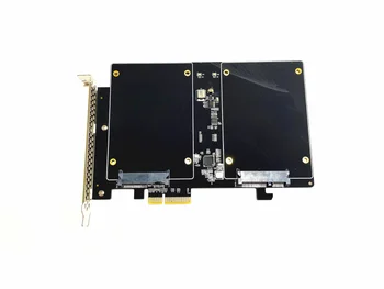 DEBROGLIE de Mare Viteză Raid Dual SATA3.0 să PCIe 4x SSD Adaptor de card pentru Mac pro 08-12 OSX 10.8-10.14 și mai târziu