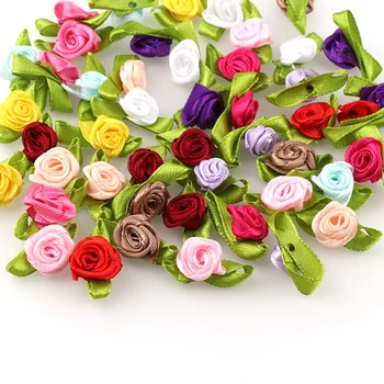 100PC/50 Mini Mix de Culori Decorative, Flori Artificiale, Flori de Matase Petrecere de Nunta de Decorare Decor Acasă(fără tulpină) mai Ieftin