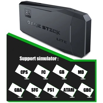 Pentru PS1/FC/GBA retro TV, consolă de jocuri noi joc stick Wireless HD joc video consola de 32G/64G dual controller wireless controller