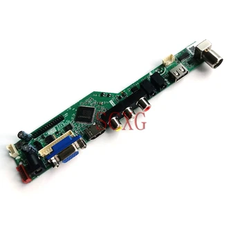 KIT LED-uri se Potrivesc LM185TT1A/LM185TT2A/LM185TT3A/LM185TT4A Analog VGA USB AV compatibil HDMI pe Panoul operator placa LVDS 30Pin 1366*768