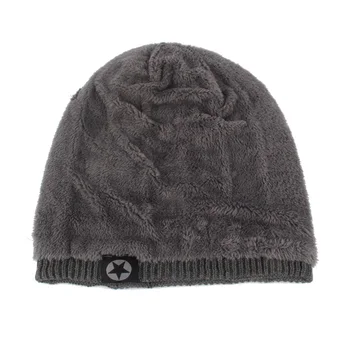 Iarna Tricot Pălărie Chelioși Cap Pălării De Iarnă Pentru Bărbați, Femei Brand Oameni Beanie Capace Cald Largi Gorras Capota Moda Pălăria În 2021
