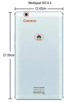 Caz pentru Huawei MediaPad M3 8.4 inch Acoperi BTV-W09 BTV-DL09 Acoperire de Înaltă Calitate Budinca Anti Skid Silicon Moale TPU Protecție